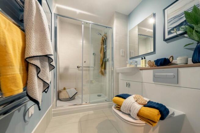 Show home shower room